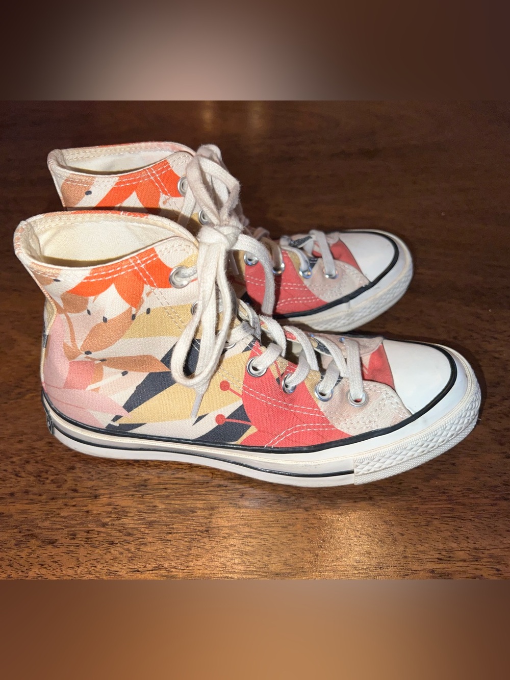 Converse Chuck 70 High 'Vintage Floral' High Top sneakers Size 5.5 - Picture 4 of 7